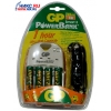 Зарядное уст-во GP <GPPB14GS230SACA-C4> PowerBank Smart2 (NiCd/NiMH, AA/AAA) +4шт. аккум.+авто. адаптер