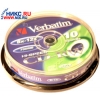 CD-RW Verbatim   700Mb 12x sp. <уп.10 шт>  на шпинделе <43480>