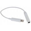 Кабель-переходник DEXP ( AU8J3FWOR001 ) для Apple 8 pin - Jack 3.5 F [0.1м, Белый]