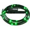 Светодиодная лента NZXT Sleeved LED Kit [CB-LED10-GR] (зелёная подстветка, длина 1 метр)