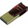 Apacer AH180 <AP32GAH180R-1> USB3.1/USB-C OTG Flash Drive  32Gb (RTL)