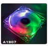 Thermaltake <A1907> Thunderblade 80mm LED FAN (SMART, Red+Green+Blue LED Light, 80x80x25mm, 21дБ, 2000об/м)