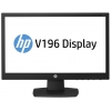 Монитор HP 18.5" V196 черный 18.5" (46.99см), 1366x768, 16:9, TN+film, матовая, черный