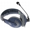 Наушники Defender Gryphon HN-750 [охватывающие, закрытые 18–20000 Гц, микр., рег. гром., каб. 2м, разъем 2x3.5мм,синие]