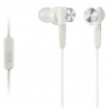 Наушники Sony MDR-XB50AP [вставные (затычки), закрытые, 4-24000 Гц, микр., каб. 1.2м, разъем 3.5мм, белые]