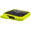 Внешний SSD A-Data SD700 256Gb [ASD700-256GU3-CYL] USB 3.1, IP68,  желтый