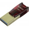 Apacer AH180 <AP16GAH180R-1> USB3.1/USB-C OTG Flash Drive  16Gb (RTL)