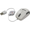 Genius Micro Traveler V2 <White> (RTL) USB 3btn+Roll,  уменьшенная (31010125104)