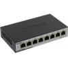 D-Link <DGS-1100-08 /B1A> Управляемый коммутатор  (8UTP 1000Mbps)