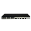 Коммутатор 24FE 2SFP S2750-28TP-PWR-EI-AC HUAWEI Коммутатор Huawei S2750-28TP-PWR-EI-AC (24xFE RJ45 PoE+, 2xGE SFP, 2xGE Combo; F/S: 9.6Mpps/64 Gbit/s; MAC: 16k; Управление: L2, Full; IGMP/MLD snooping, RSTP/MSTP/ERPS/RRPP/SEP/Smart Link, Auto MDI/MDIX, QoS, VLAN, IPv6; Stacking; PSU: AC) [02355243]