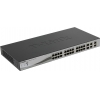 D-Link <DES-1210-28P  /C2A> Управляемый коммутатор (24UTP 100Mbps PoE + 2UTP 1000Mbps +  2Combo 1000BASE-T/SFP)