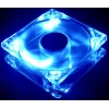 Sunbeam Crystal Quad Led Fan (SMART, Blue LED Light, 80x80x25мм, 28дБ, 2800об/мин)
