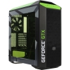 Miditower Cooler Master <MCY-005P-KWN00-NV> MasterBox 5 Pro Green&Black ATX с  окном  без  БП