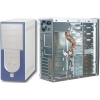 Miditower  Step GL Jet Ivory-Blue  ATX  300W (для P4)