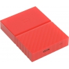 WD <WDBUAX0030BRD-EEUE> My Passport 3Tb EXT (RTL) Red  2.5"  USB  3.0