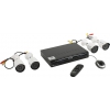 KGUARD <HD481-4WA713A>(DVR 4 Video In/6 IP-cam,AHD,120FPS,1xSATA,LAN,USB2.0,RS-485,VGA,HDMI + 4  cam F=3.6,36LED)