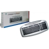 Кл-ра A4-Tech Multimedia Compact Keyboard <KB-21> PS/2 103КЛ+16КЛ М/Мед