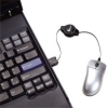Targus Super Mini Retractable Optical Mouse <PAUM01E> (RTL)  USB 3btn+Roll