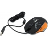 Jet.A Gaming Mouse <JA-GH21 Black&Orange>  (RTL) USB 8btn+Roll