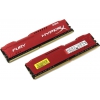 Kingston HyperX Fury <HX424C15FR2K2/16> DDR4 DIMM 16Gb KIT  2*8Gb  <PC4-19200>  CL15