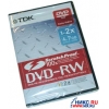 DVD-RW Disc TDK   4.7Gb  2x  ScratchProof, Video Box