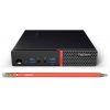 ПК Lenovo ThinkCentre M600 TINY slim P J3710 (1.6)/4Gb/SSD128Gb/HDG405/noOS/GbitEth/WiFi/BT/клавиатура/мышь/черный (10G9001MRU)