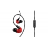 Наушники вкладыши Pioneer SE-CH5T-R 1.2м красный проводные (в ушной раковине)