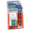 Зарядное уст-во SONY <BCG-34HRD4>  (NiMh, AA/AAA) +4шт. аккум.