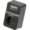 Сетевой фильтр APC PM1WB-RS (1 розетка) черный (коробка)