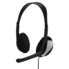 Наушники с микрофоном Hama Essential HS 200 черный 2м накладные оголовье (00139900)