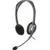 Наушники с микрофоном Logitech H111 серый 1.8м накладные оголовье (981-000593)