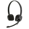 Наушники с микрофоном Logitech H151 черный 1.8м накладные оголовье (981-000589)