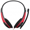 Наушники с микрофоном Oklick HS-M150 черный 2.2м накладные оголовье (NO-003N)