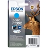 Картридж струйный Epson T1302 C13T13024012 голубой (10.1мл) для Epson B42WD