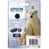 Картридж струйный Epson T2601 C13T26014012 черный (6.2мл) для Epson XP-600/700/800