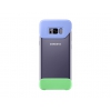 Бампер Samsung для Samsung Galaxy S8+ 2Piece Cover фиолетовый/зеленый (EF-MG955CVEGRU)