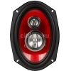 Колонки автомобильные Supra SSB-69 (без решетки) 260Вт 91дБ 4Ом 15x23см (6x9дюйм) (ком.:1кол.) коаксиальные трехполосные