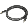 Кабель аудио-видео Buro HDMI (m)/HDMI (m) 1.5м. Позолоченные контакты черный (BHP HDMI 2.0)