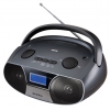 Аудиомагнитола Supra BB-27MUS черный 3Вт/MP3/FM(dig)/USB/SD