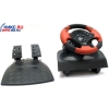 Руль Dialog GW-10VR Sprinter 1 Vibration USB (Рулевое колесо+педали,12кн.,  8 поз.перекл)