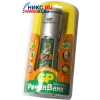 Зарядное уст-во GP <GPPB18GS210-C4> PowerBank Torch 4-in-1 (NiMh, AA) +4шт. аккум.