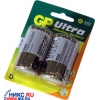GP Ultra 13AU (LR20) Size "D" ,1.5V, alkaline