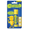 Клей-карандаш Silwerhof 431051-08 8гр ПВП блистер Джинсовая коллекция (мин.кол.12)