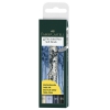 Набор ручек капиллярных Faber-Castell Pitt Artist Pen Soft Brush (167804) 4цв. пластик.упю
