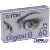 Digital Video Cassette Digital8  TDK <D8-60EB>  SP 60min/LP 90min