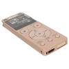 Диктофон Sony ICD-UX560 золото, 4 Гб, microSD-слот, USB, литиевый аккум., тонкий металл. корпус, стерео-микрофон, шумоподавление, время работы: 27 час (ICDUX560N.CE7)
