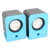 Колонки CBR CMS 303, Blue. 3W*2, USB (CMS 303 Blue)