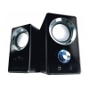 Колонки Oklick OK-116 2.0 черный 6Вт портативные (315691)