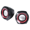 Колонки Oklick OK-206 2x2Вт черный/красный (348596)