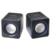 Колонки Oklick OK-301 2.0 black/blue 2.5W портативные (346245)